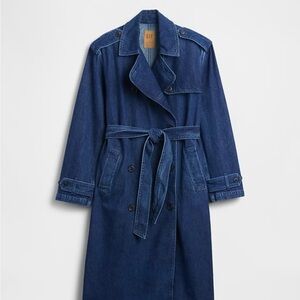GAP Dark Blue Denim Coat
